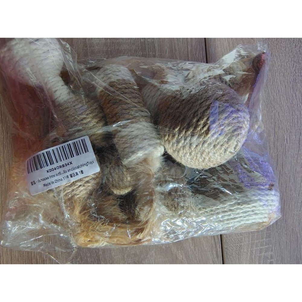 Cat Scratching Toy Rope Feather Bird Shape‎ Interactive Play - Picture 2 of 3